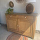 Chic rustic wooden buffet