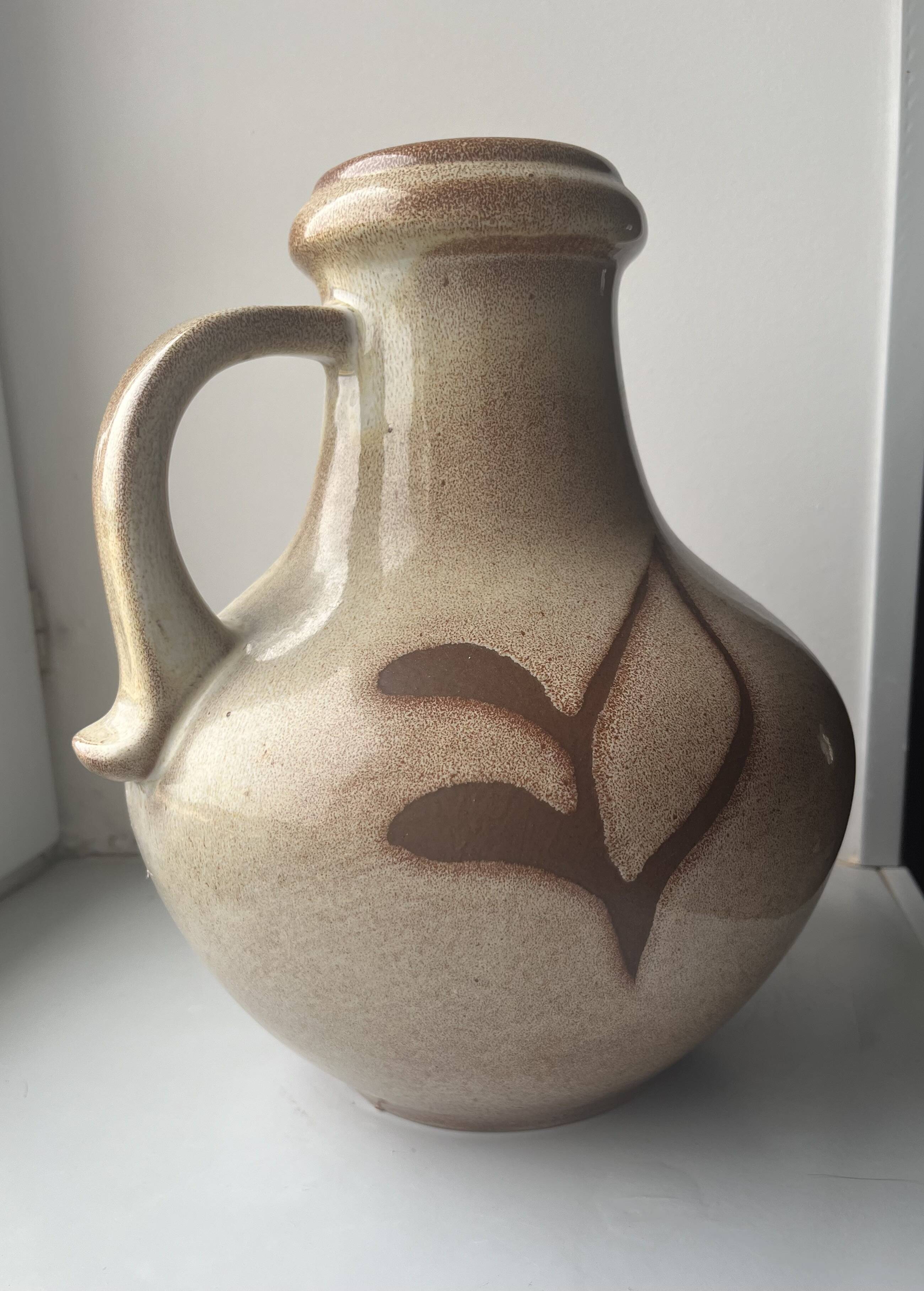 Vintage Scheurich Keramik vase from the 1970s