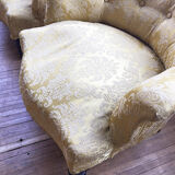 Yellow Napoleon Toad armchairs