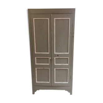 Two tone Parisian 2 door wardrobe