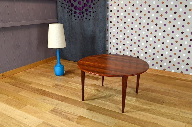Scandinavian coffee coffee table in teck 1960