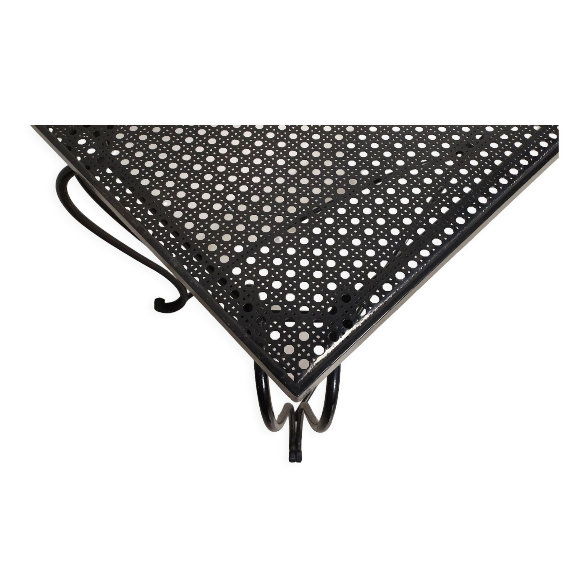Table de jardin fer