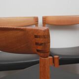 Set of 6 dining chairs teak, H.W. Klein for Bramin