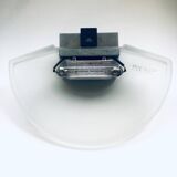 Postmodern Frosted Glass Sconce Wall Lamp from Metalarte, Spain, 1980s