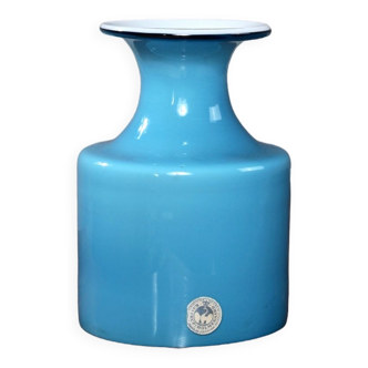 Sky blue vase by Per Lütken for Holmegaard