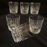 Carafe "Etzel" et 6 verres  "Vilandry" en cristal