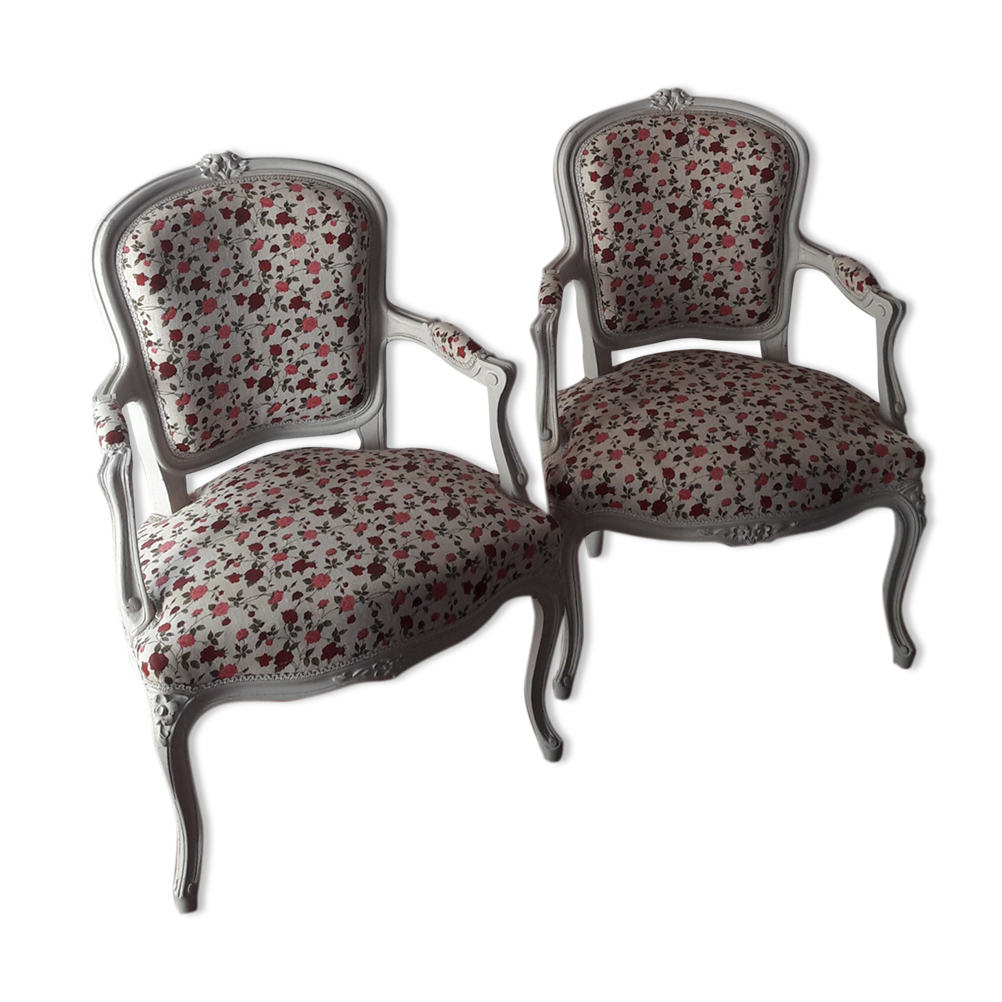 Pair of armchairs Louis XV