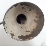 Adjustable desk / workshop lamp - Chrome metal - 1950