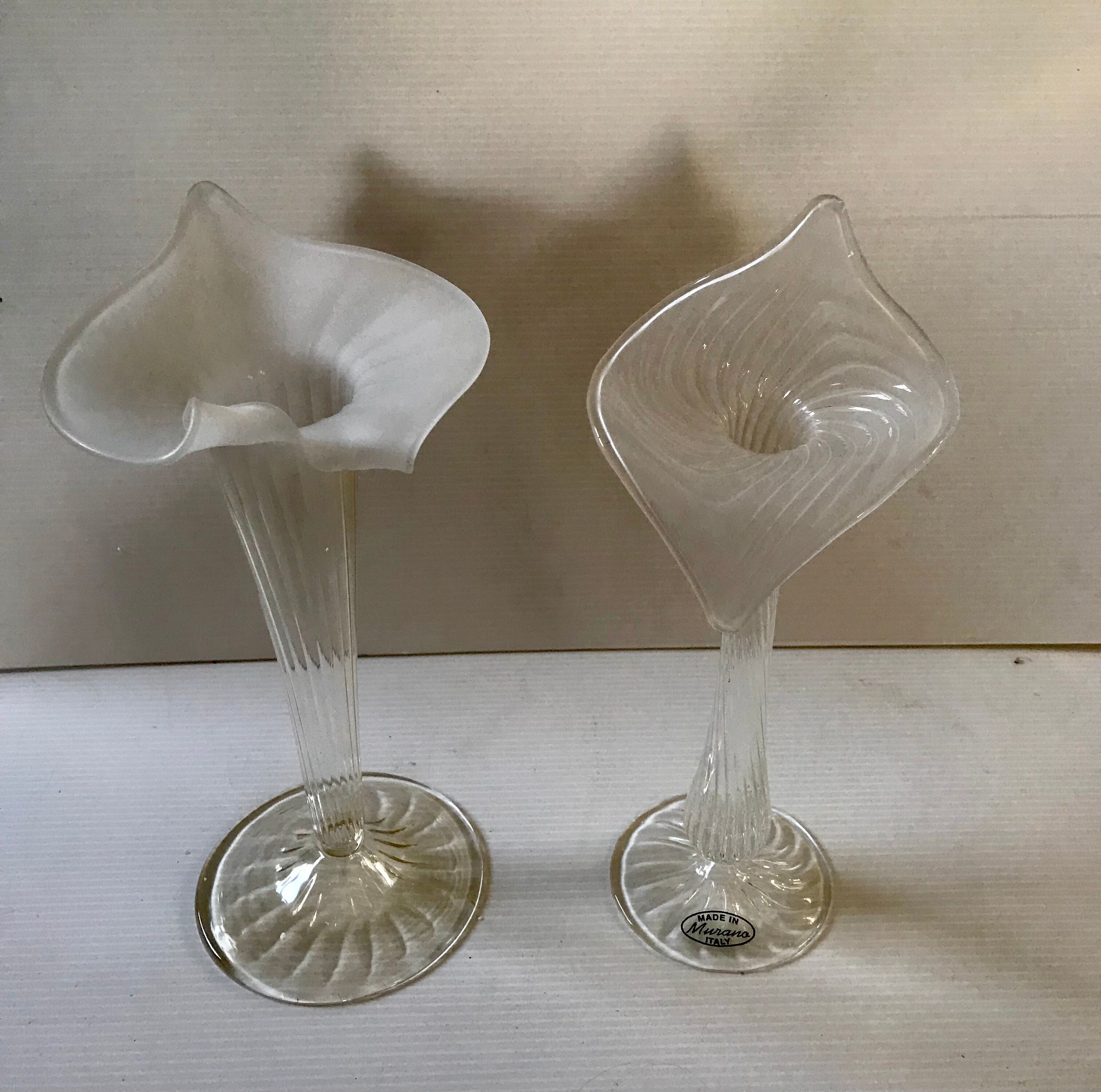 Pair of Murano vases