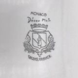 Vintage rectangular earthenware dish, Monaco model by SALINS