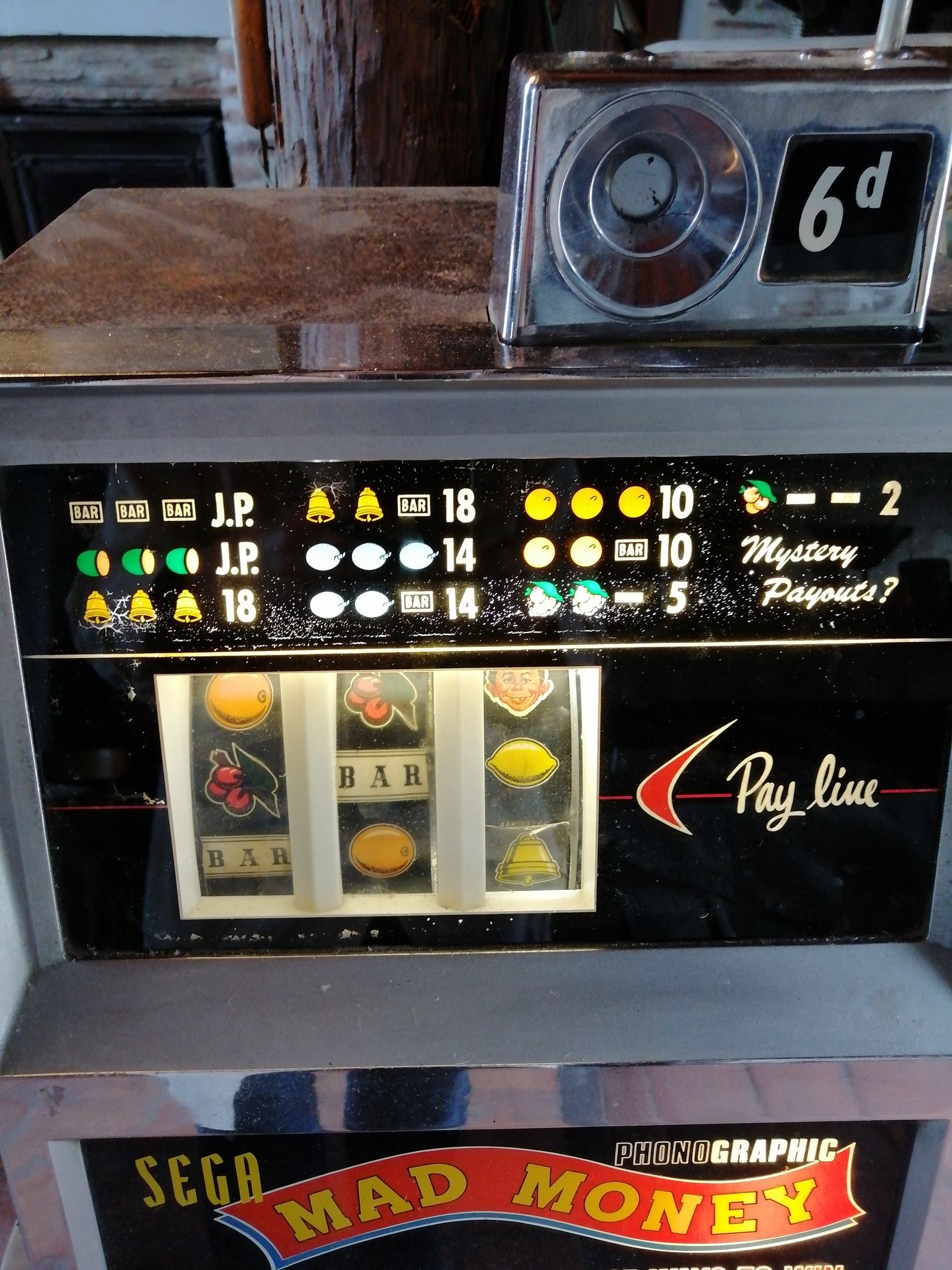Machine à sous sega