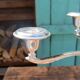 English silver candelabra candlestick