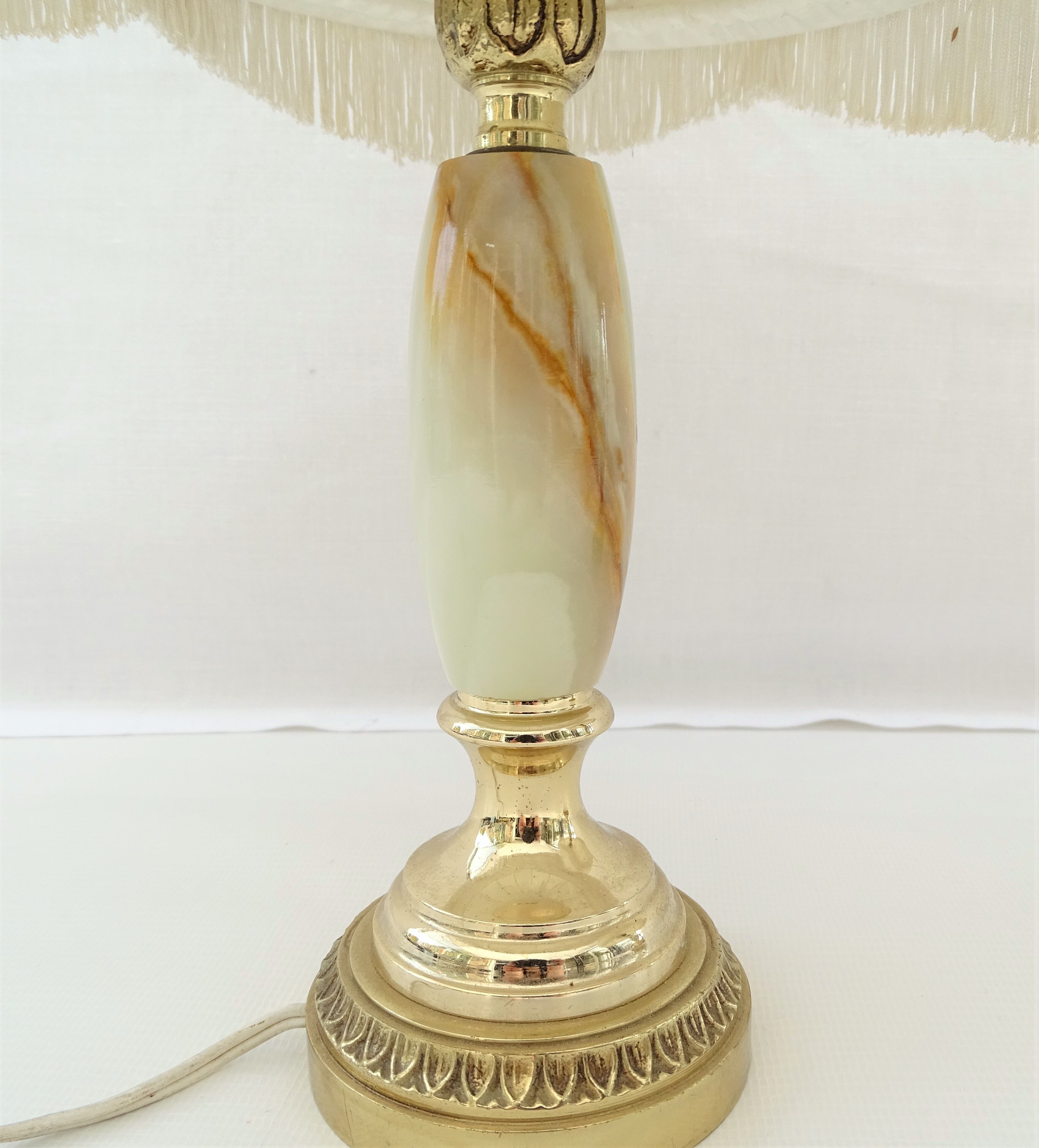 Pair of vintage bedside lamps