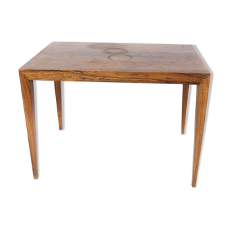 Table d’appoint en palissandre conçue par Severin Hansen pour Haslev Furniture, années 1960