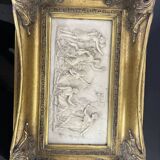 Marble bas-relief, Barbedienne Fondeur, Paris 1859