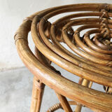 Rattan stool