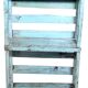 Freestanding or wall-mounted shelf in old Burmese teak