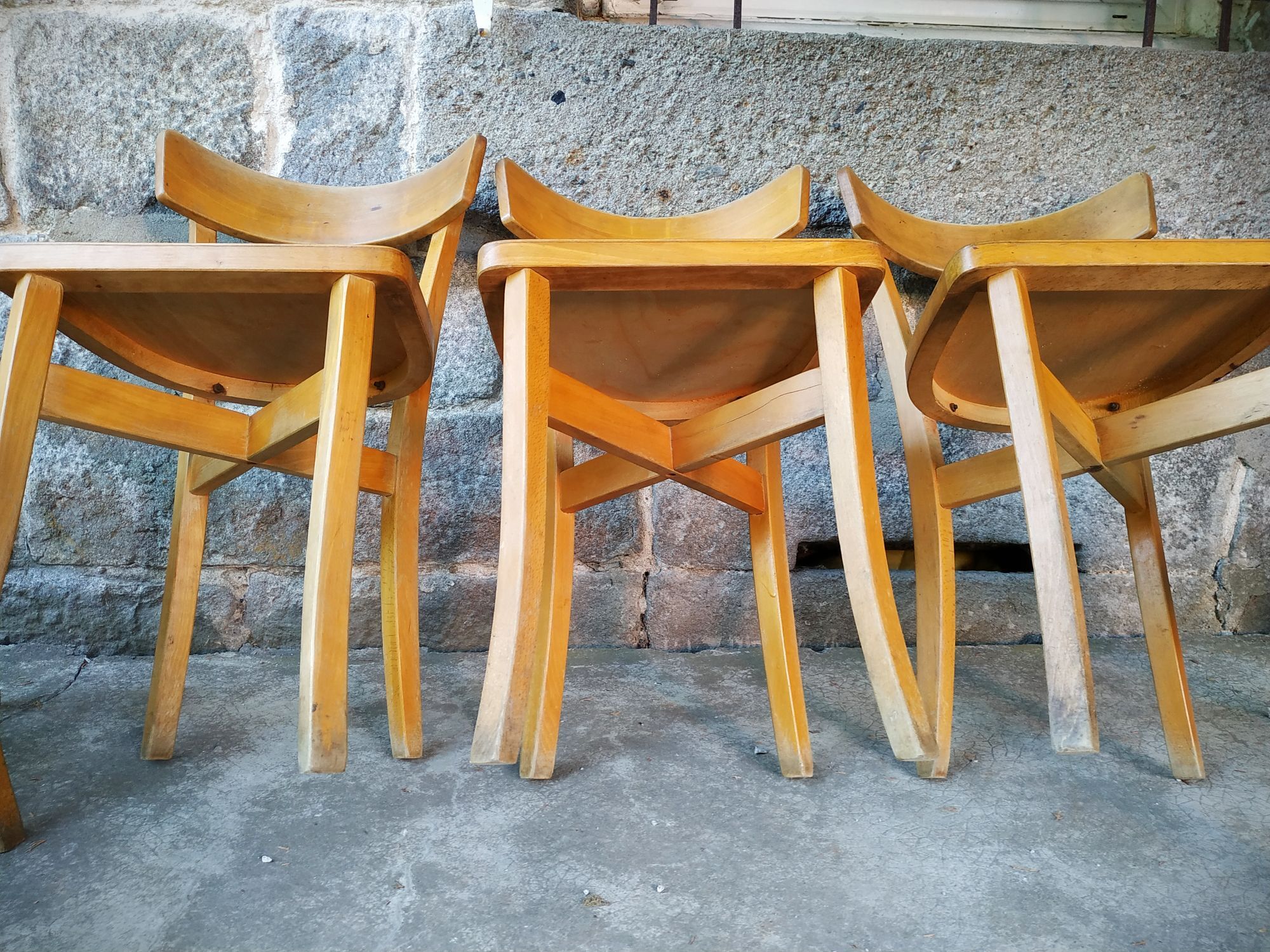 Série de six chaises bistrot Luterma