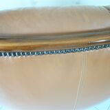 Pair of leather armchairs