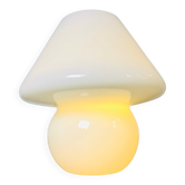 Opaline Glass Mushroom Table Lamp By Paolo Venini For Venini, Italy 1970S