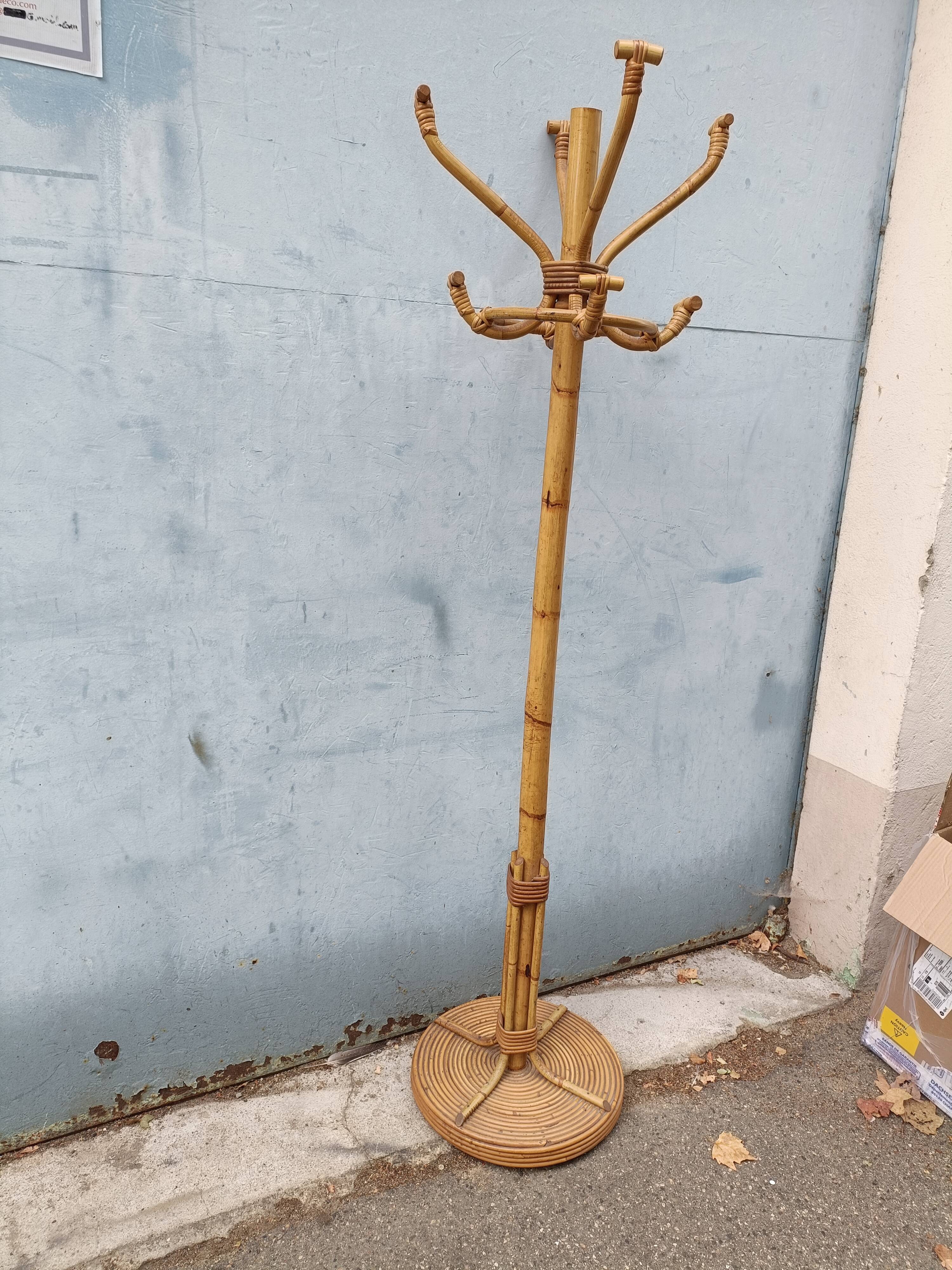 Vintage Bamboo Parrot