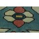 1970s Vintage Turkish Oushak Handmade Wool Cotton Pink Area Rug 162x226