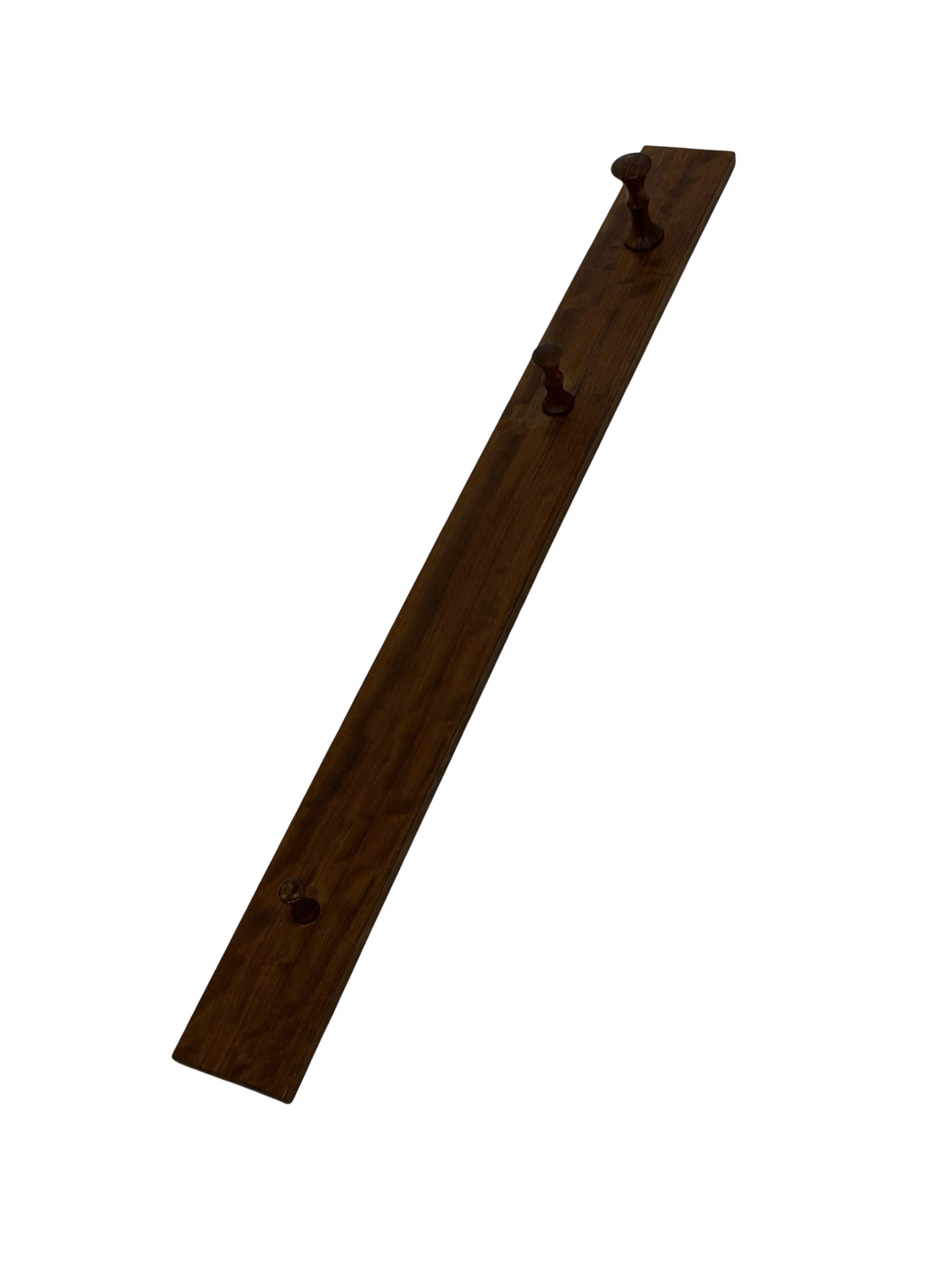 Vintage Danish Wall Coat Racks - Set of 2 in Teak Danish Design