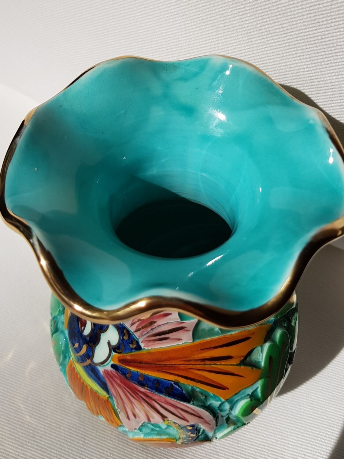 Vase céramique Monaco Cerdazur ca 1950
