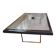 Transformable coffee table in marble and brass – fedam – italian design