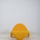 Yellow F577 Tongue designed by Pierre Paulin for Artifort