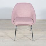Armchair chrome and fabric , 1960s