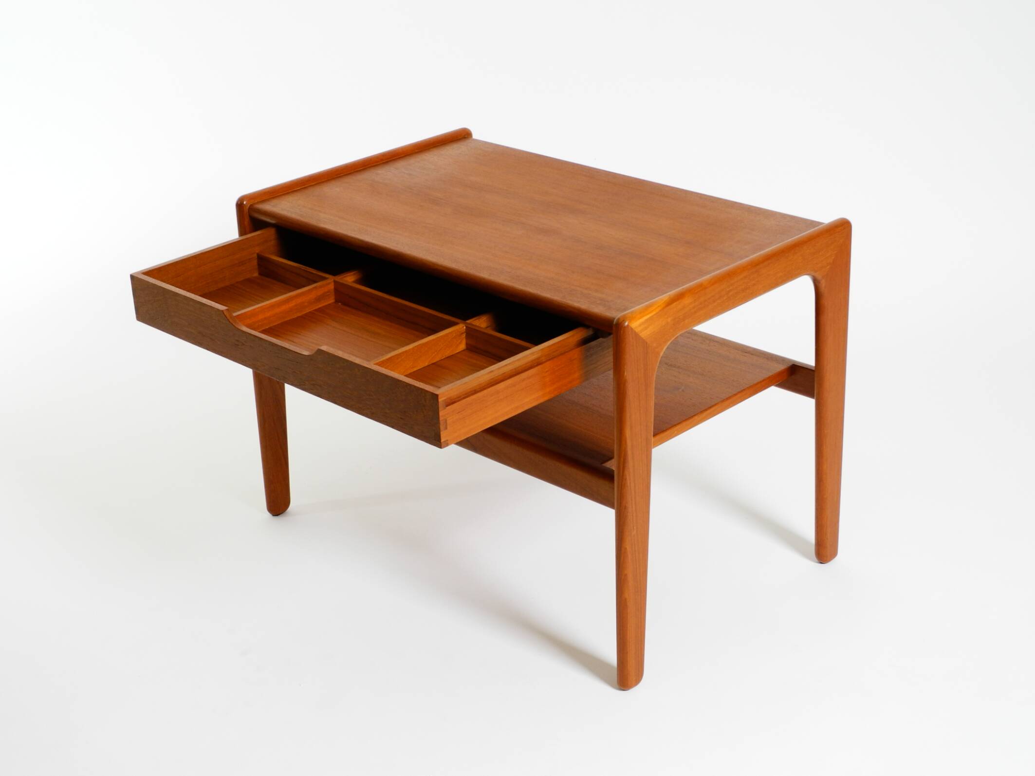 Danish mid-century teak side table with drawer by Salin Nyborg, circa 1960s