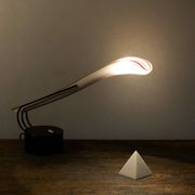 Cobra table lamp in Murano glass by Lino Tagliapietra for Effetre, Italy, 1980s