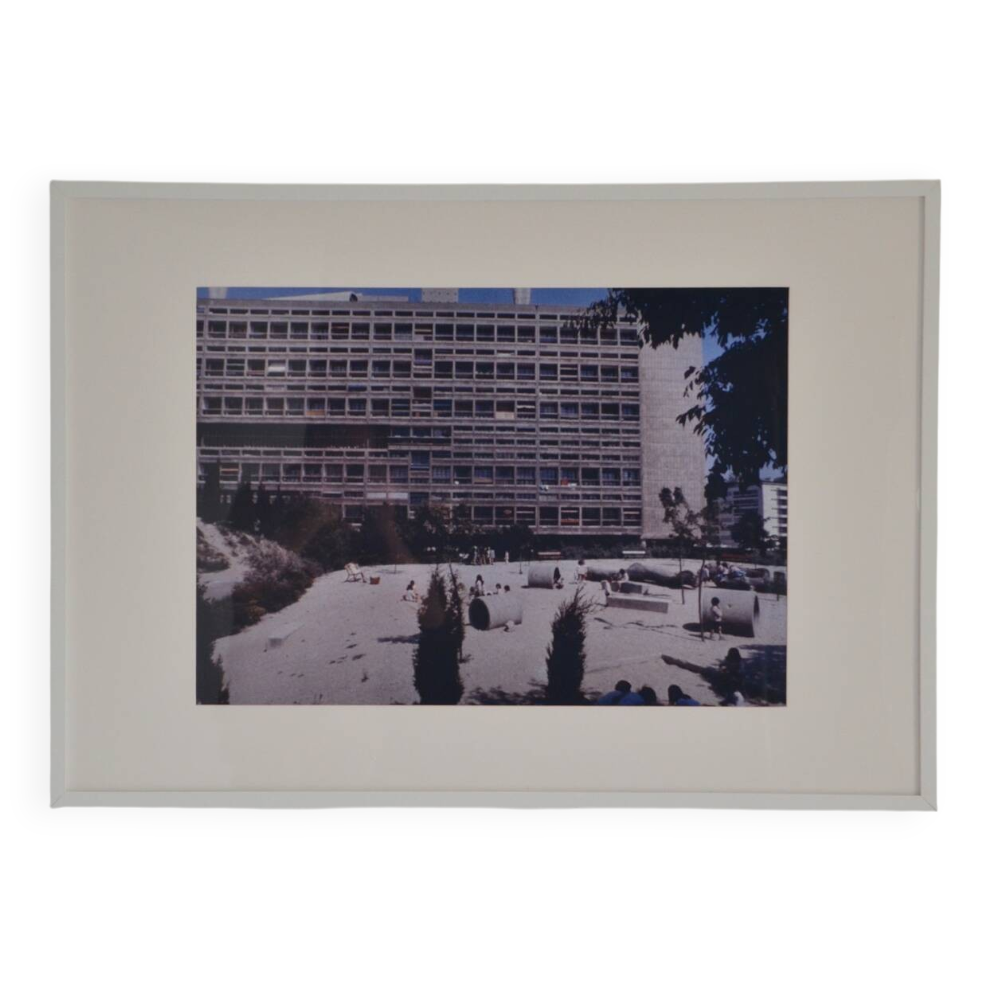 Photograph of the Radiant City of Marseille by Le Corbusier