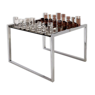 20th-century chess table by Michel Durand - 1970s