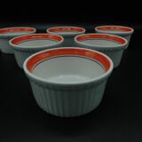 6 Pillivuyt ceramic ramekins