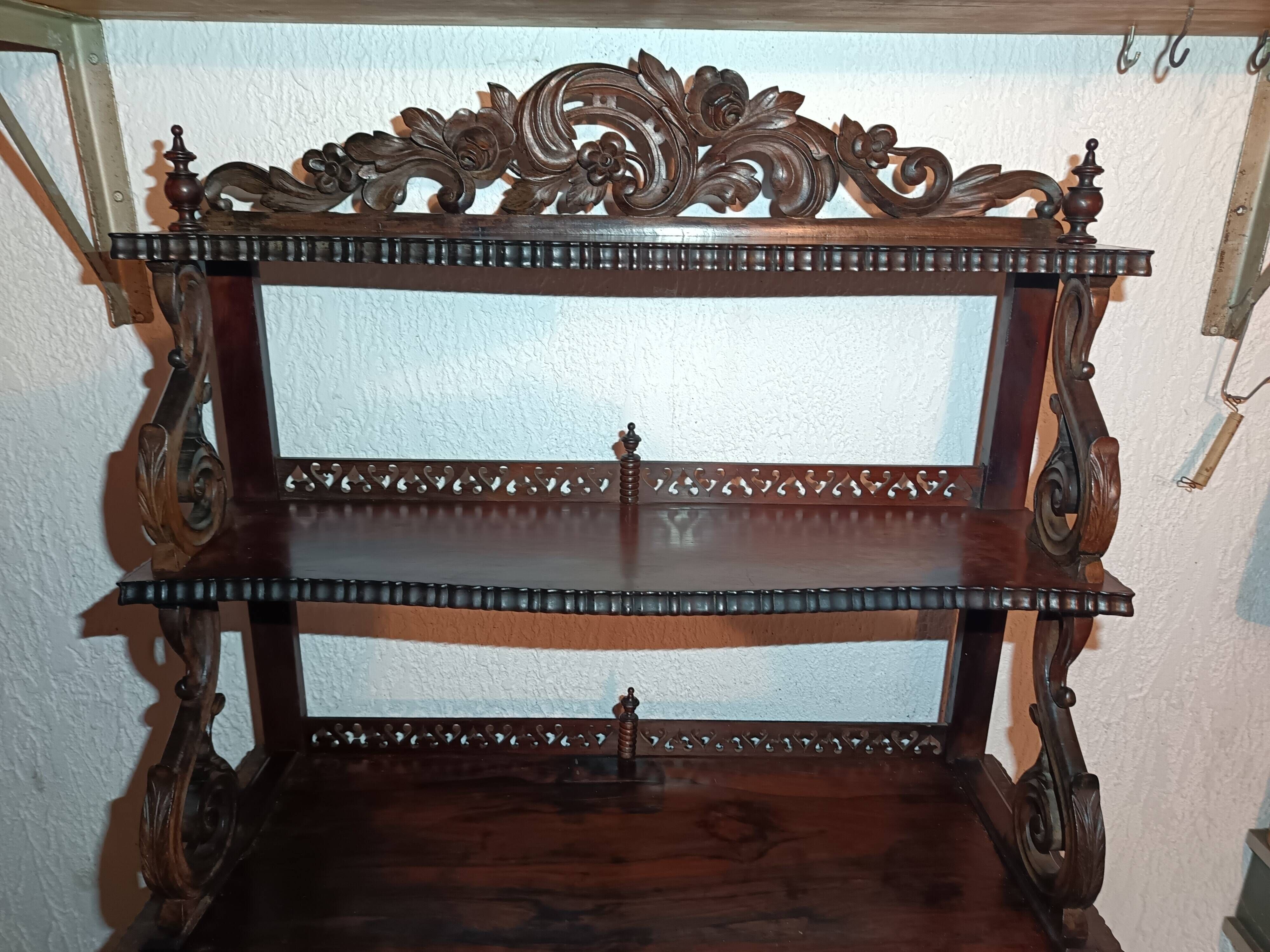 Superb antique mahogany sideboard – Napoleonic III / Victorian style furniture