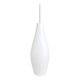 Suspension vintage en opaline blanche – années 60/70