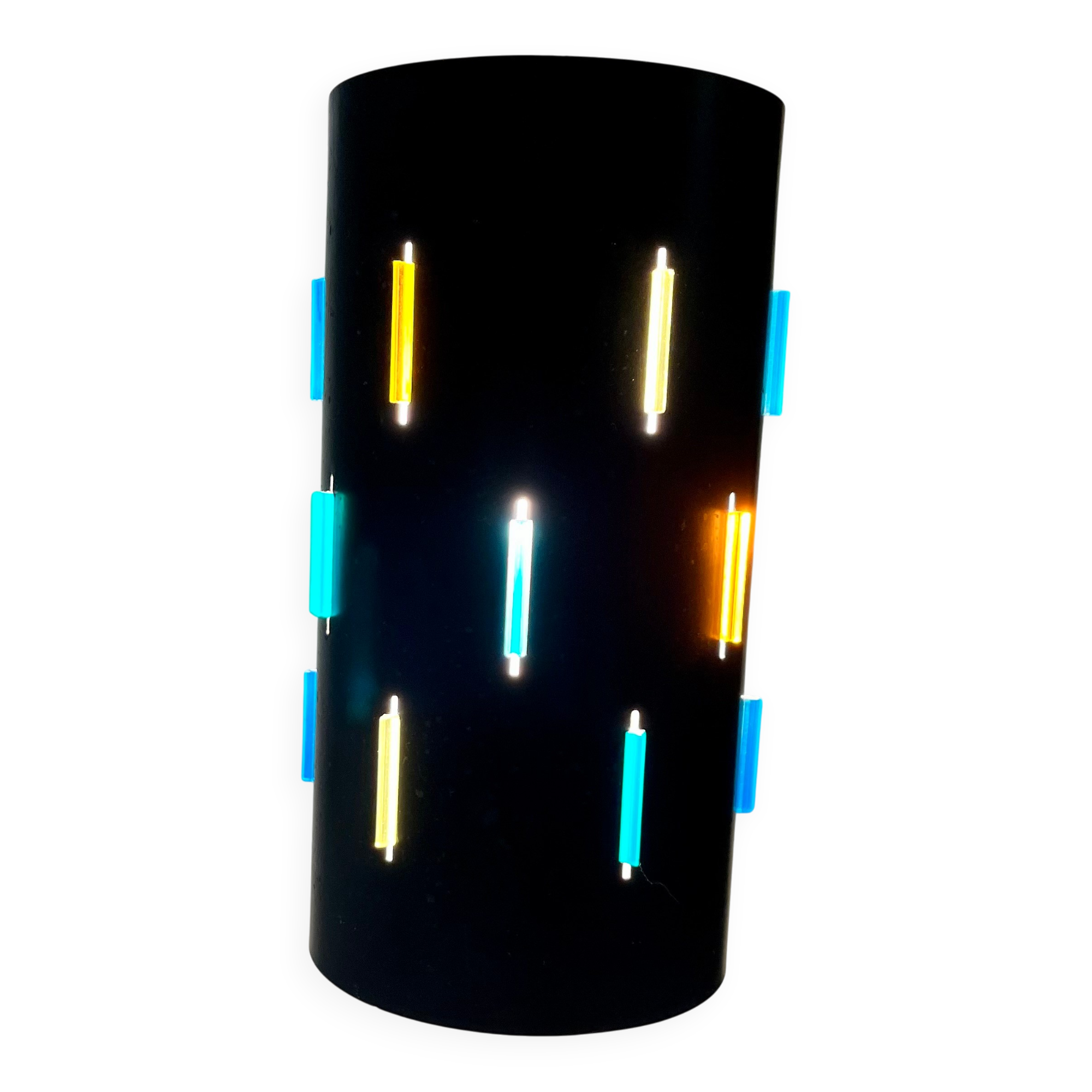 Pair of Rotaflex light fixtures from the 1960s.