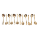 12 sorbet spoons, pearls