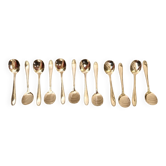 12 cuillères à sorbet, perles