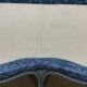 Louis XV style sofa from the 70s in beech, feather seat cushions