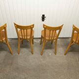 Set of 4 chairs baumann 1981