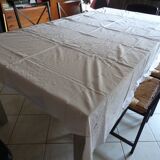 Nappe et 8 serviettes assorties en coton - 200 x 160