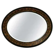 Vintage Oval Wall Mirror in the style of William Yeoward