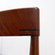 Set of 4 "Roundette" teak chairs by Hans Olsen for Frem Røjle, 1950s