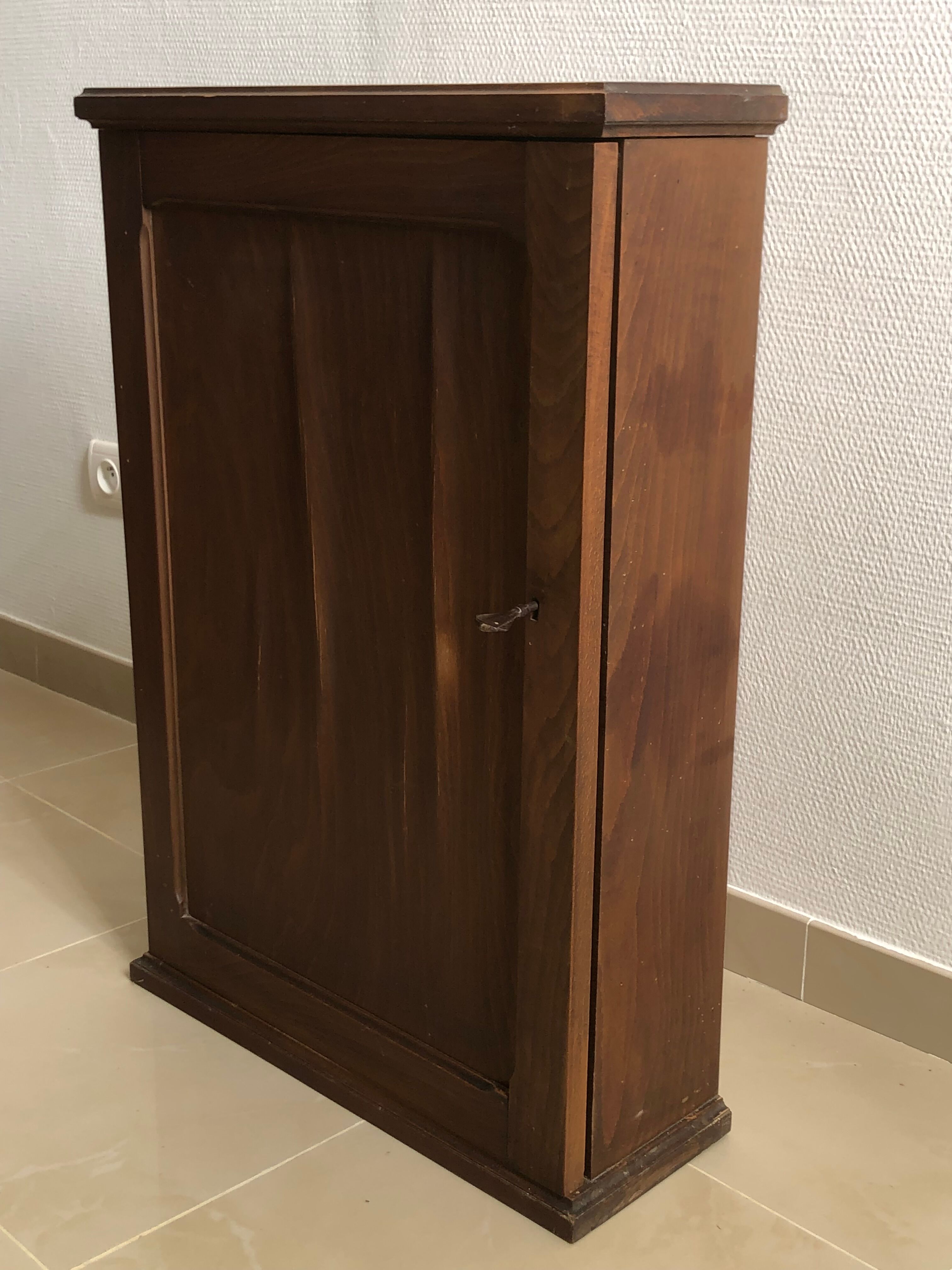 Vintage wooden medicine cabinet