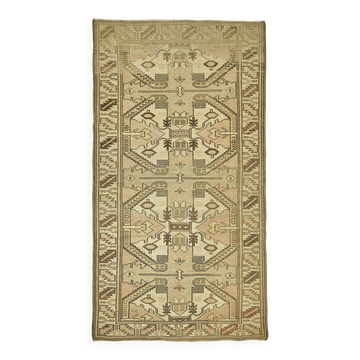 Tapis vintage anatolien turc 107 cm x 190 cm
