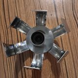 Space-age flower applique
