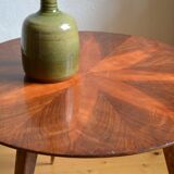 Round tripod coffee table from the 60s
